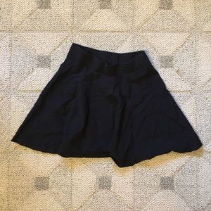 Black H&M Divided Circle Skirt, Size Small