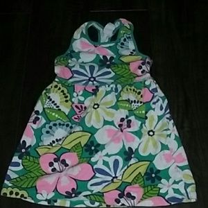 Bright colored summer dress