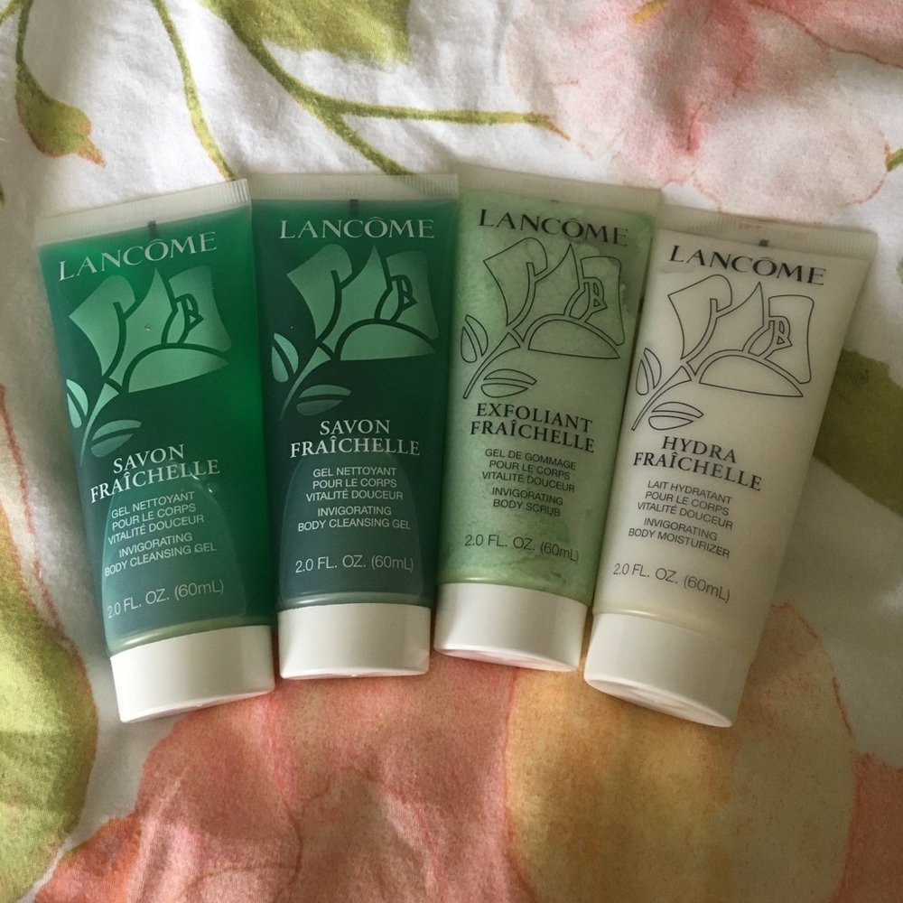 Lancome Savon/Exfoliant/Hydra Fracichelle Set
