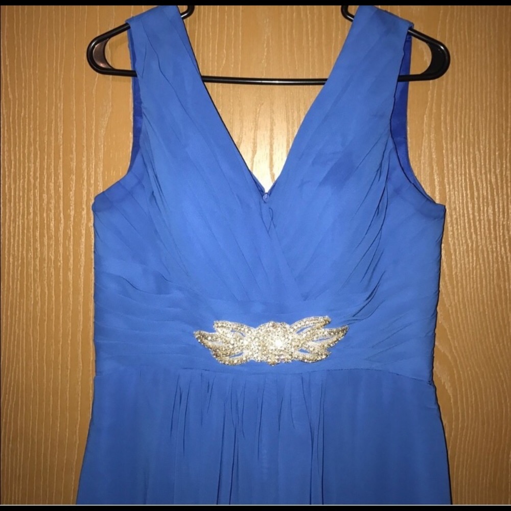 Blue Bridesmaid Dress