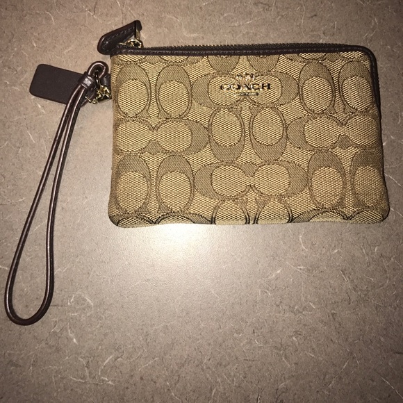 Coach Handbags - Coach Signature Wristlet