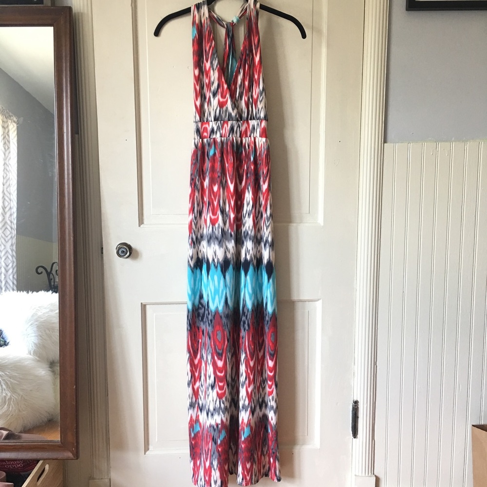 Neesha Tie Dye Maxi Dress (Size S/M)