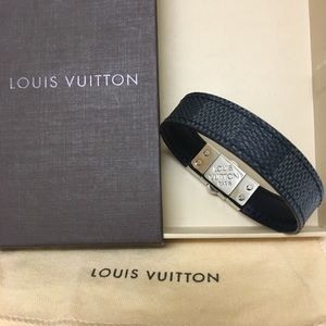 Louis Vuitton Check It Damier Graphite Bracelet