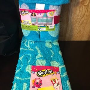 Shopkins Batch towel and Rug