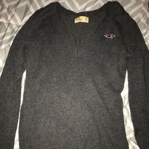 Hollister grey sweater