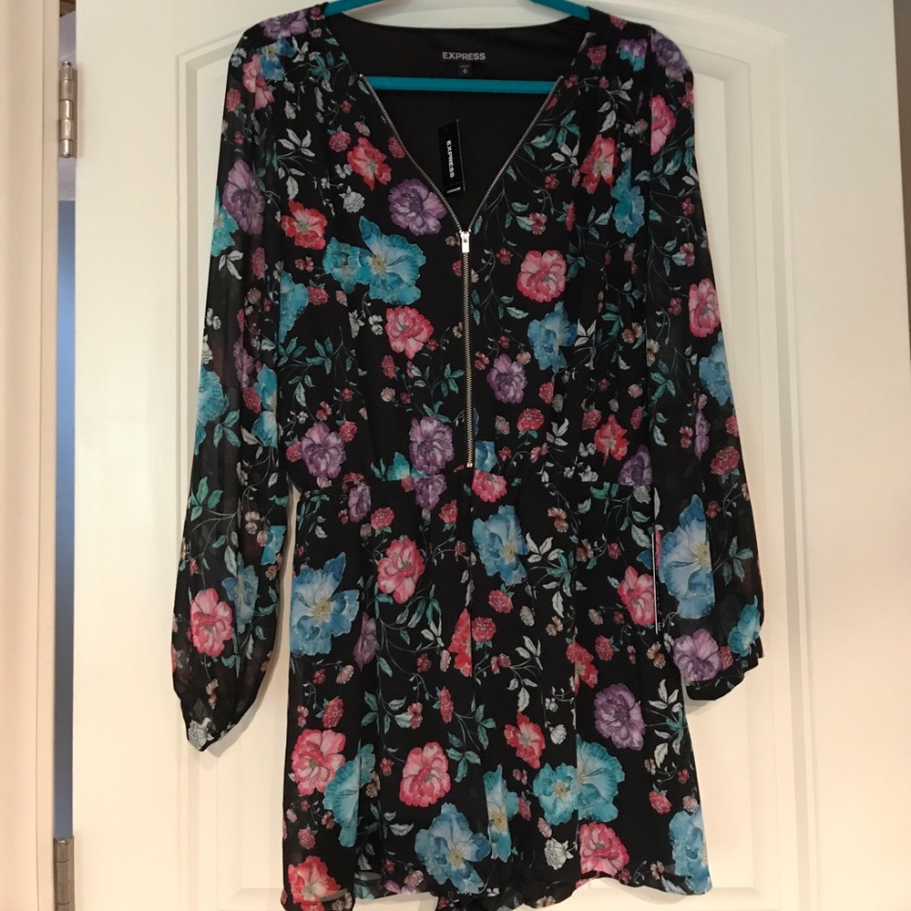 Long-sleeved Romper