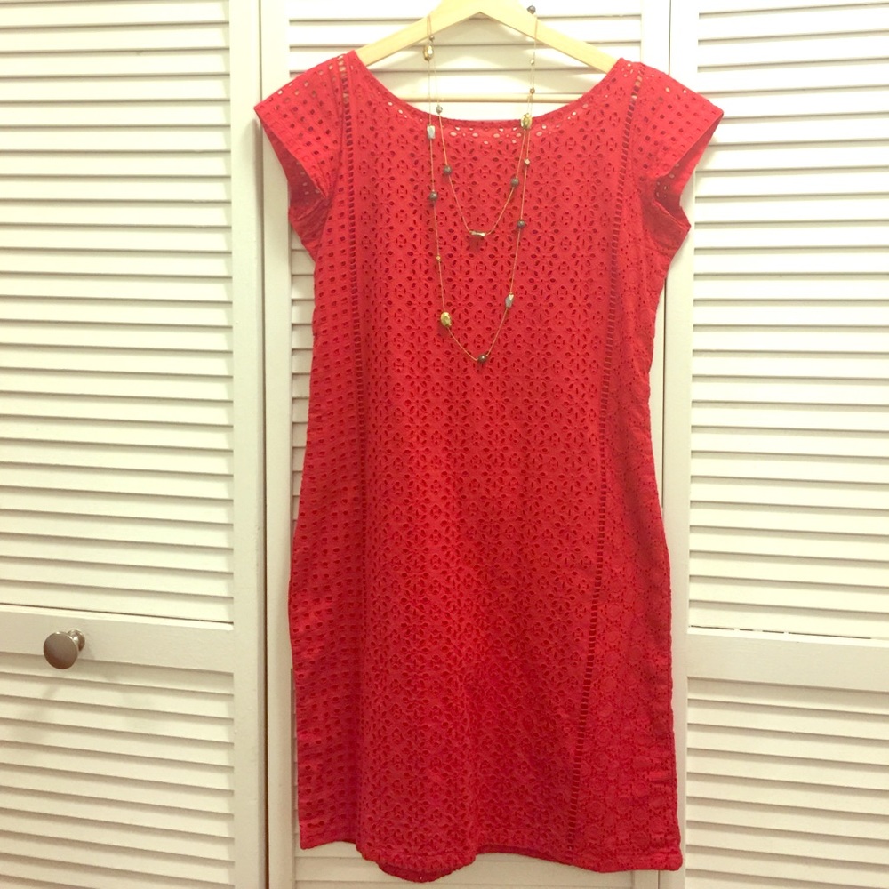 Red dress