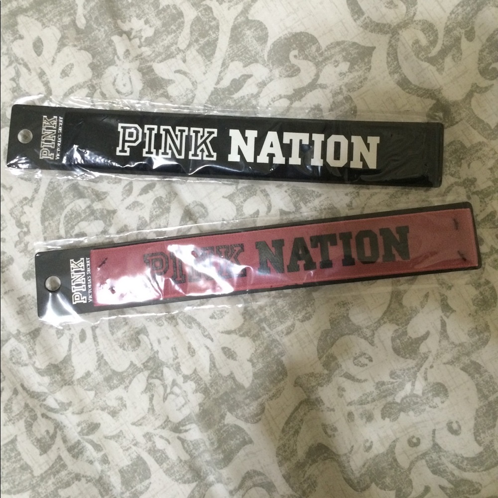 Pink nation headbands