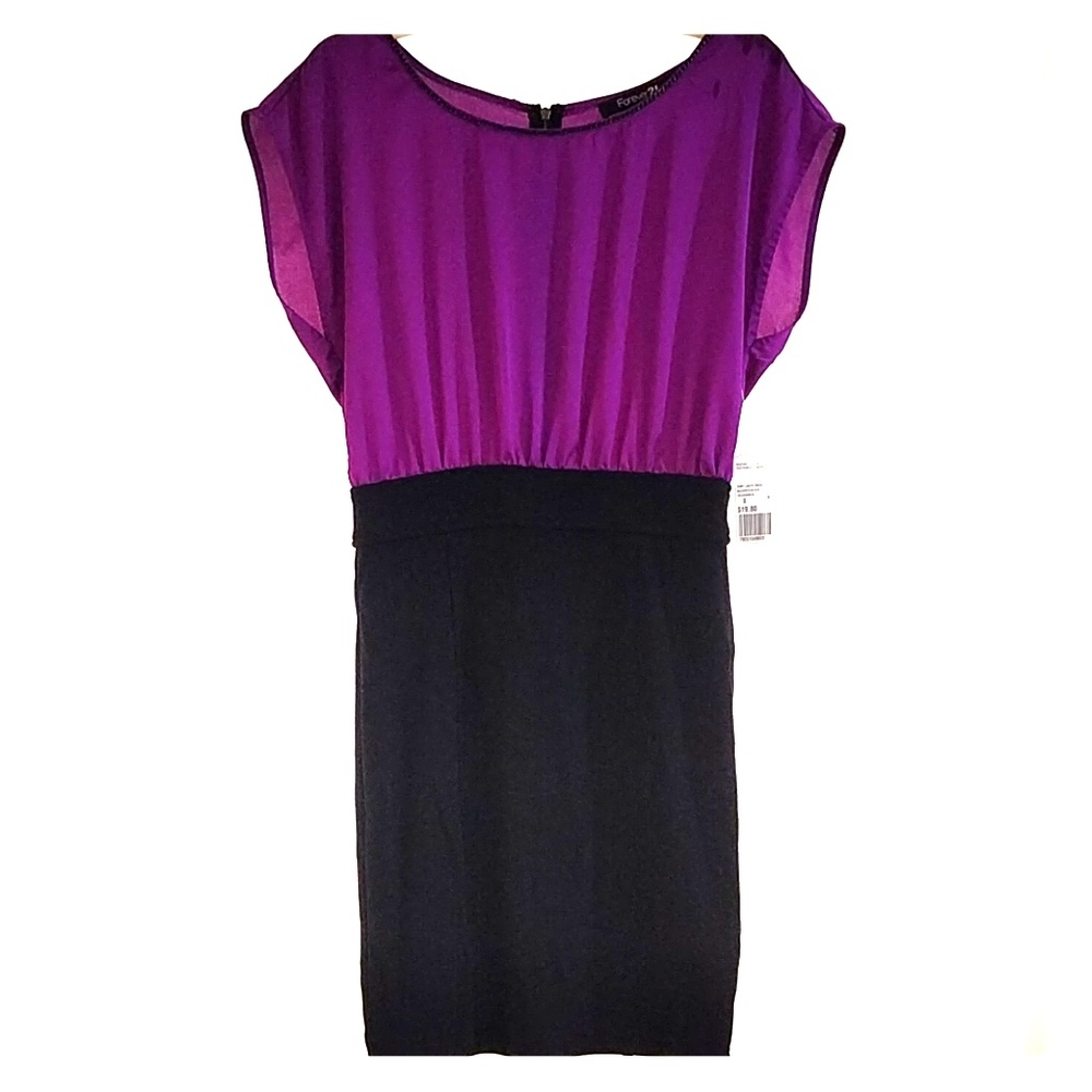 NWT Forever 21 Elegant Dress Purple​