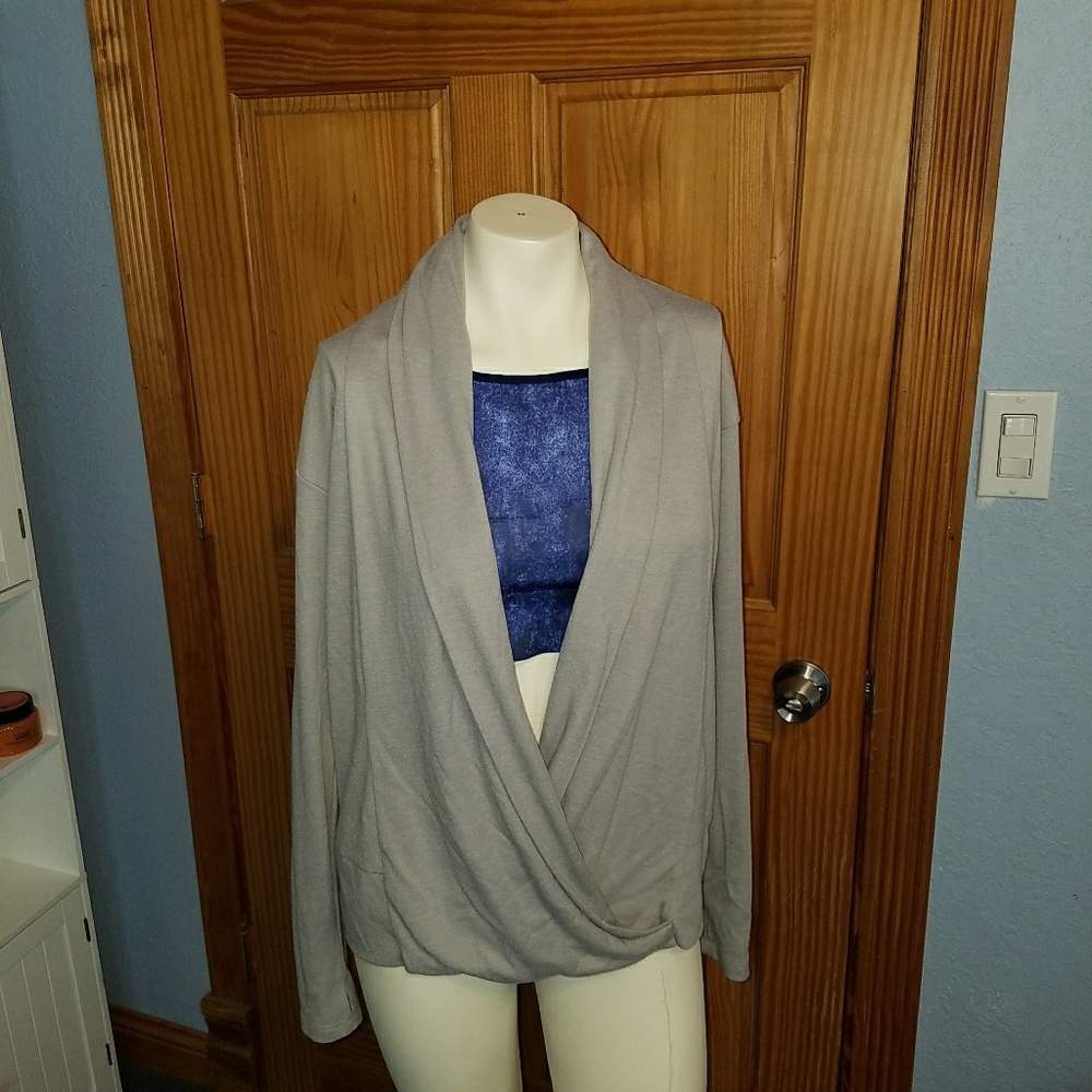 Simply Vera Faux Wrap Top