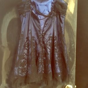 Beautiful blue homecoming dress!