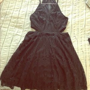 Lace Black Dress