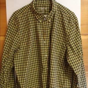 Eddie Bauer long sleeve button down shirt XL