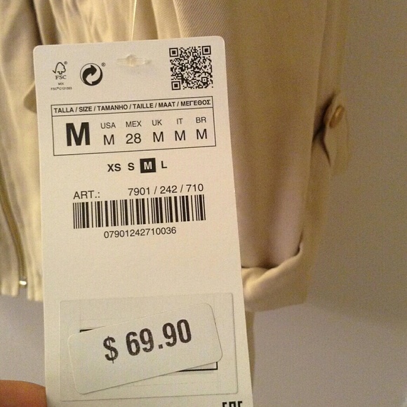 👋 Closing today!!ZARA Safari Jacket - Picture 4 of 4