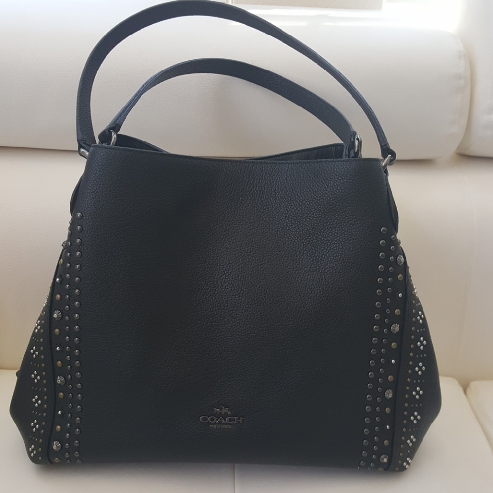 Coach Bandana-Rivets Edie Bag