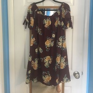 Xhilaration Floral Tunic Dress