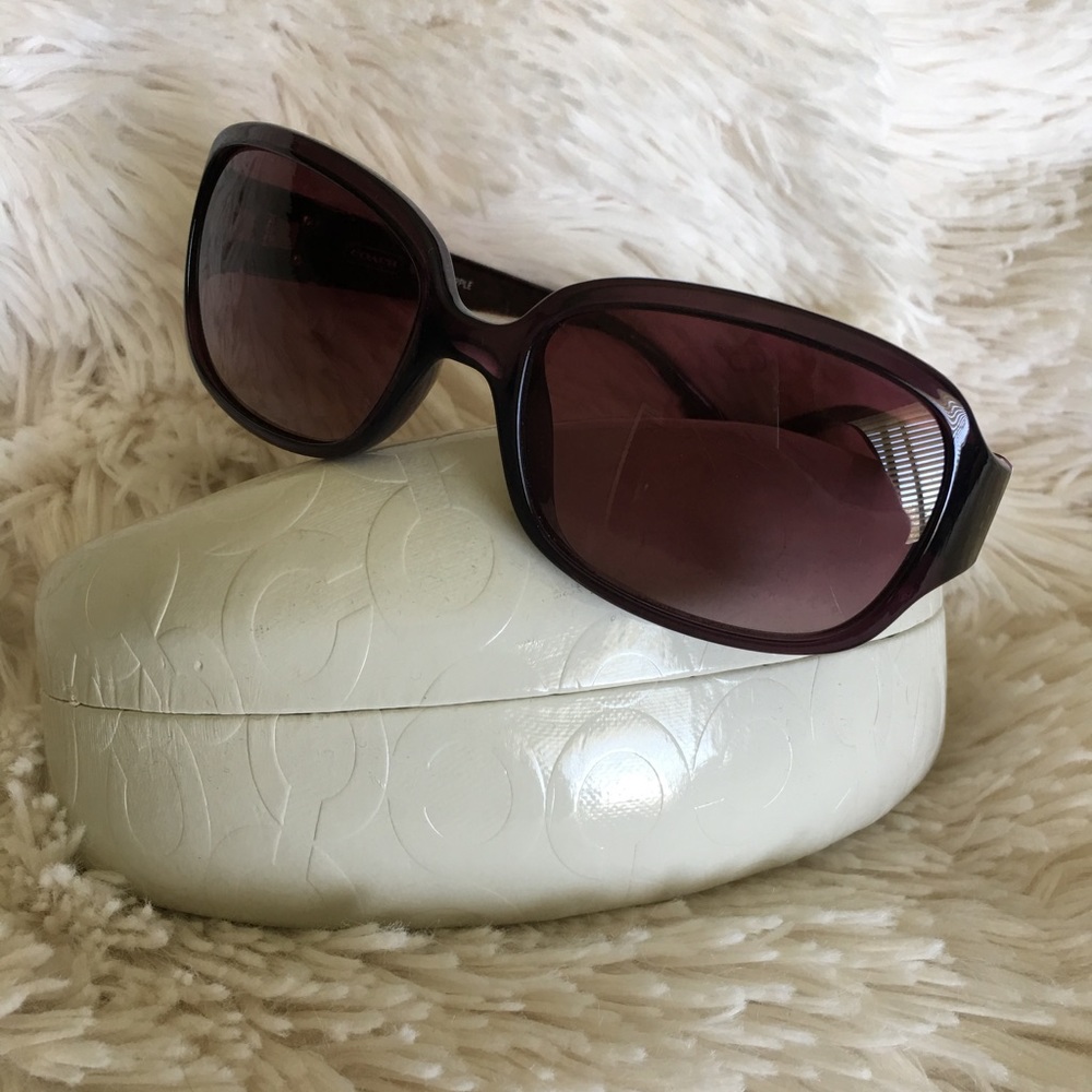 Coach Plum Sunglasses