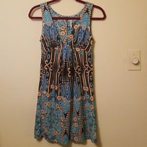 Hippie Bohemian Chic Psychedelic Sundress