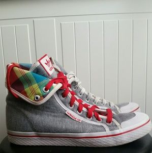 *RARE* Adidas high tops vintage