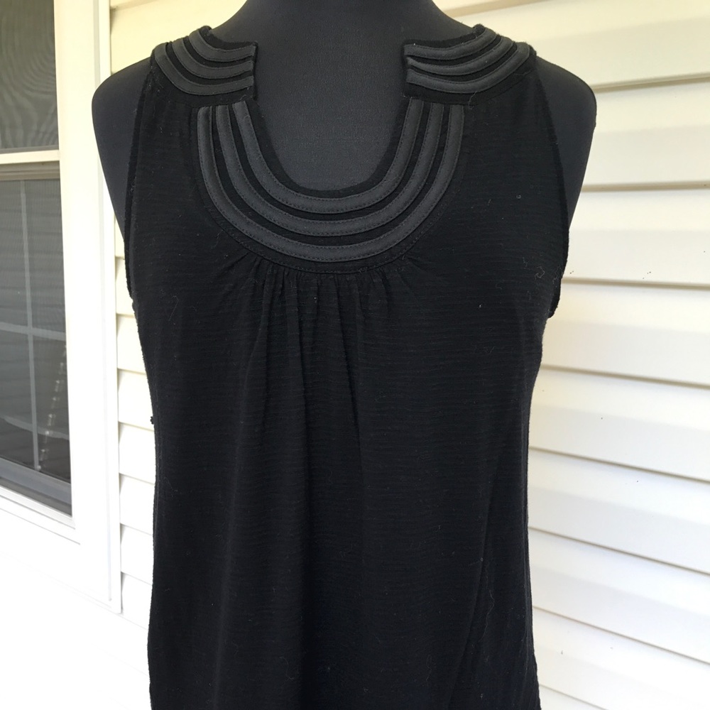 Satin Detail Maternity Sleeveless Top