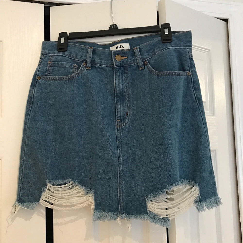 Red Dress Boutique Jean Skirt
