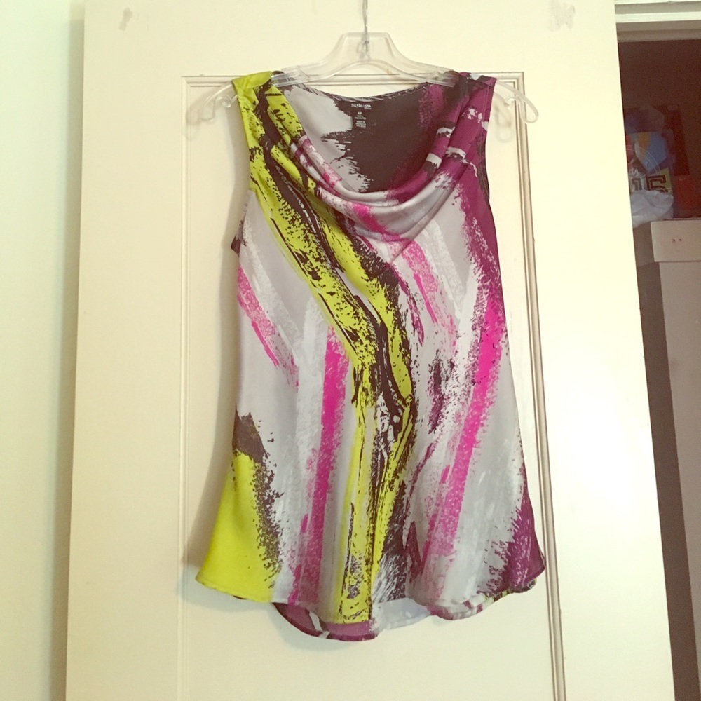 Style and Co. Colorful Blouse