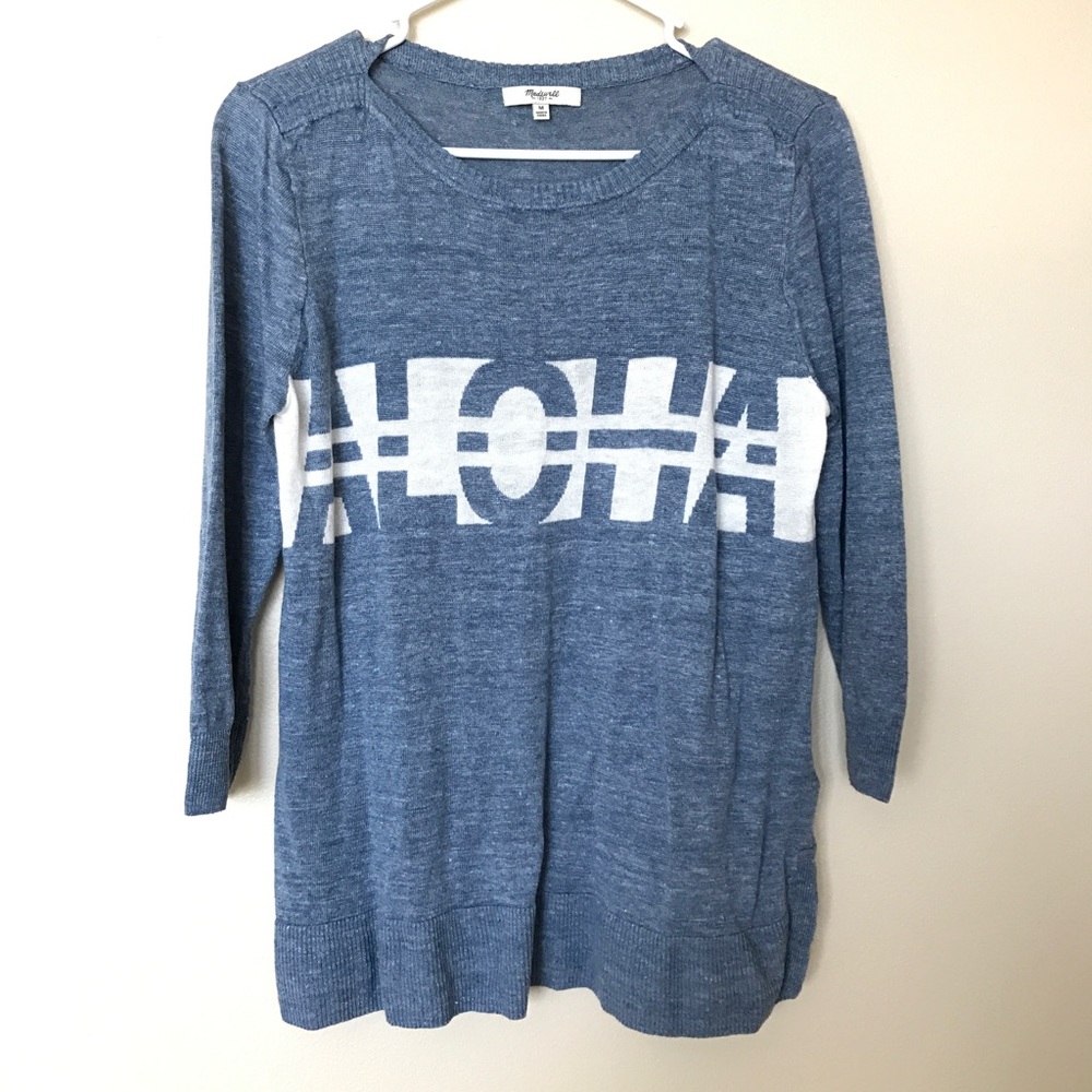 Madewell Aloha Ferry Sweater