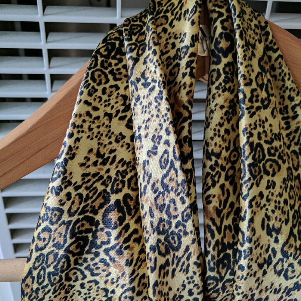Animal Print Infinity Scarf