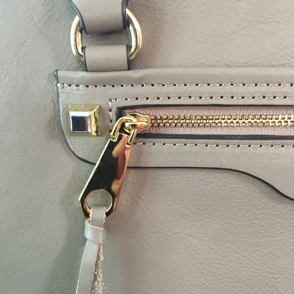 SOLD Rebecca Minkoff Always On Regan Tote Mushroom - Picture 3 of 8