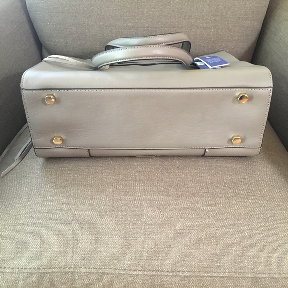 SOLD Rebecca Minkoff Always On Regan Tote Mushroom - Picture 7 of 8