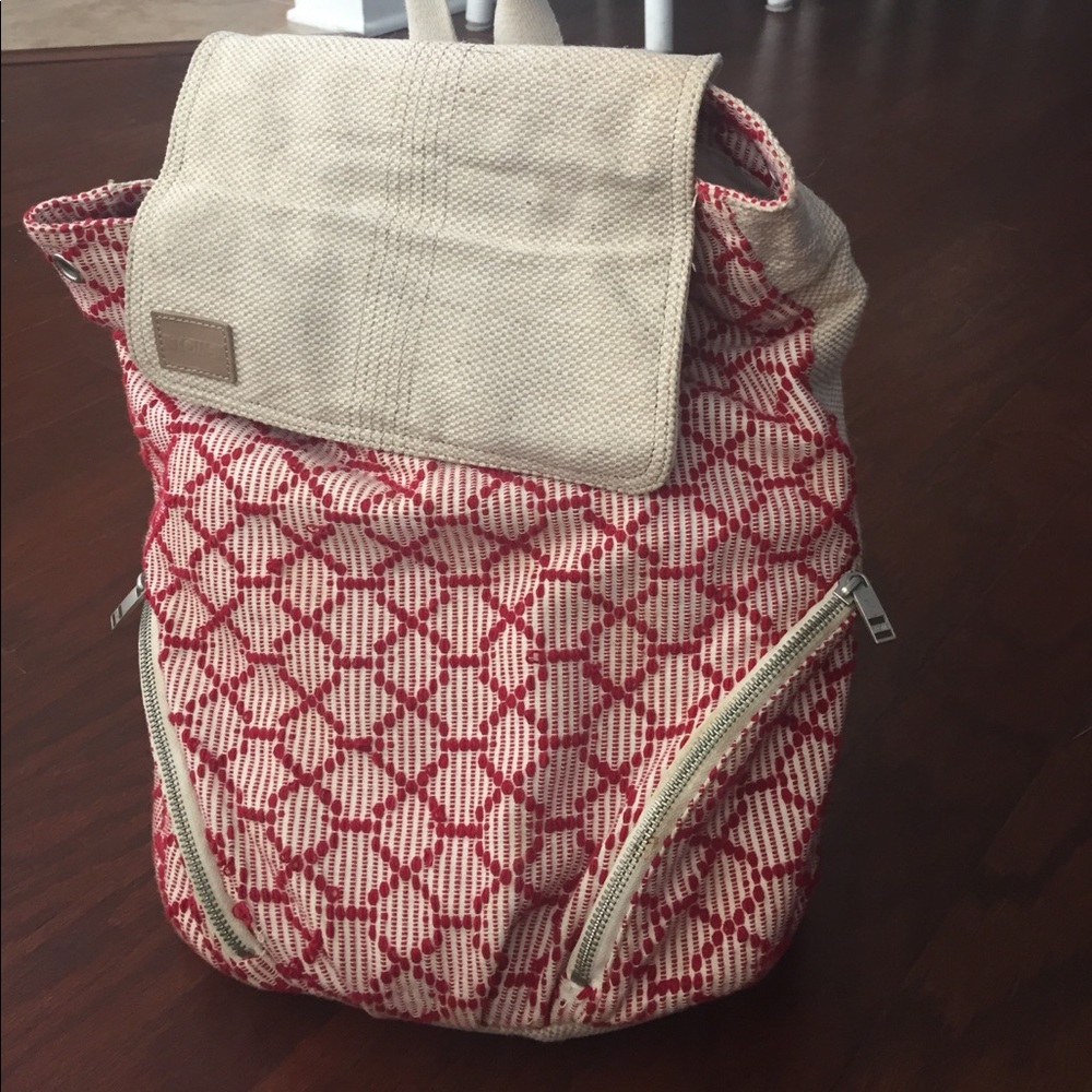 TOMS canvas backpack