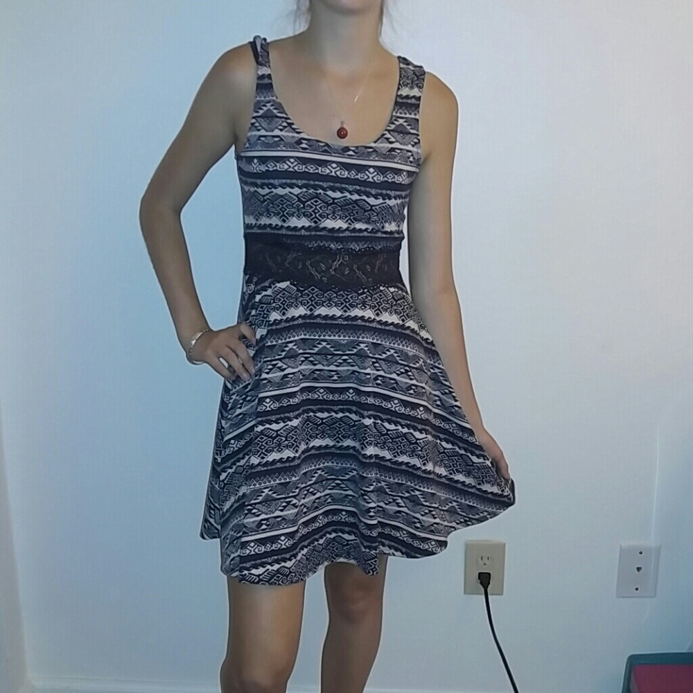 Patterned dress