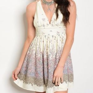Floral Party Dress