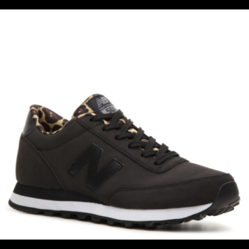 NEW BALANCE 501 BLACK + ANIMAL PRINT ✨