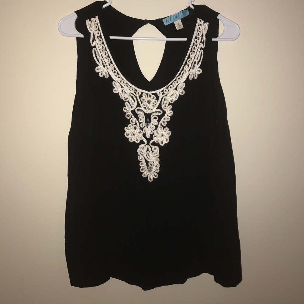 ✨BLACK DRESS TOP✨ - Picture 2 of 3