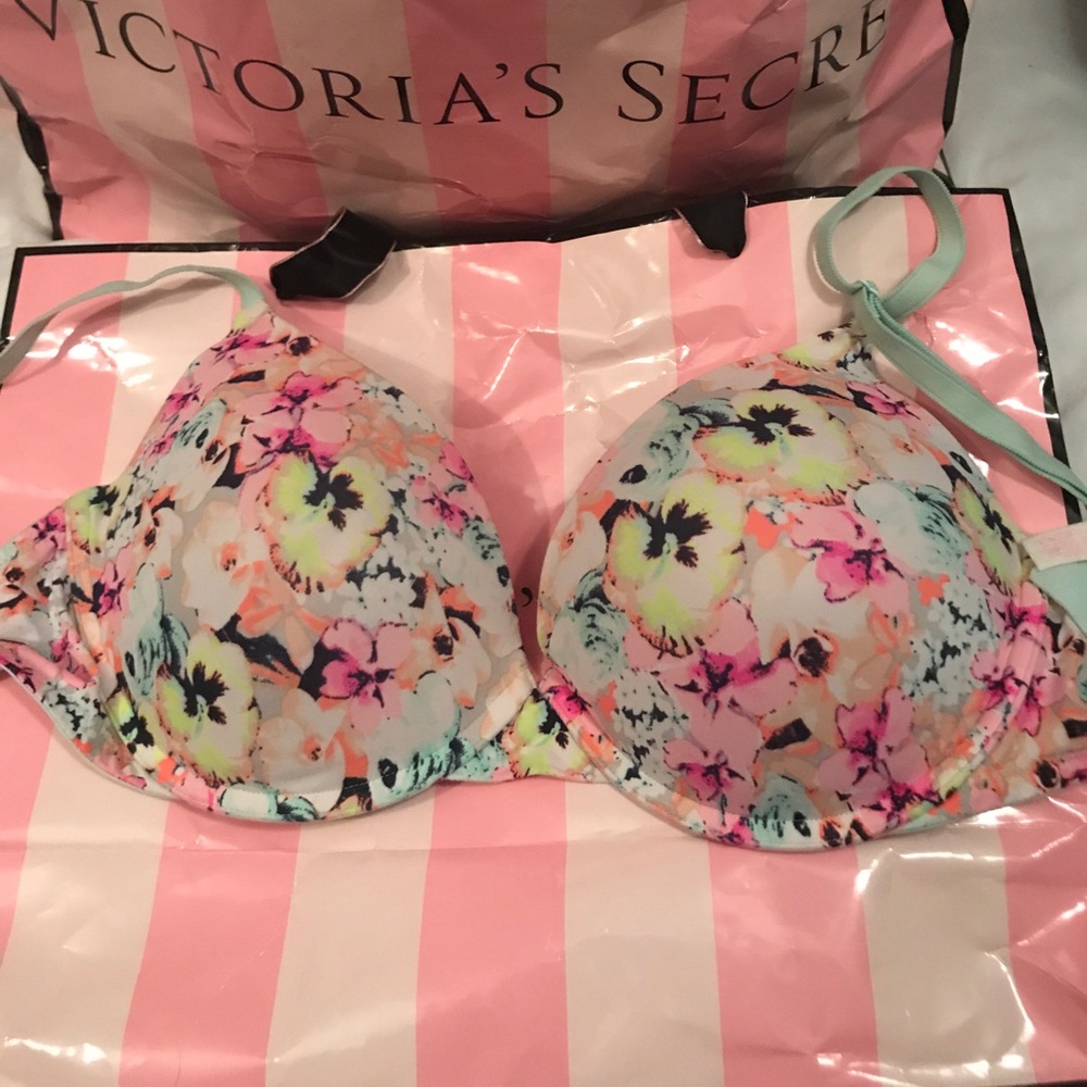 🌴VICTORIA SECRET PINK-34DD-WEAR-EVERYWHERE-BRA