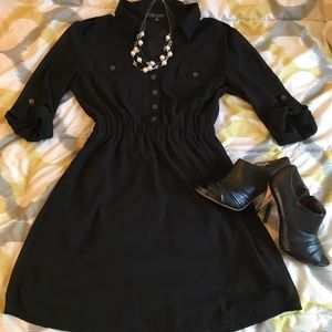 Super Cute Button Down Shirt Dress