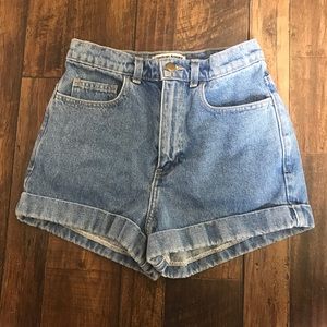 American Apparel High Waisted Shorts