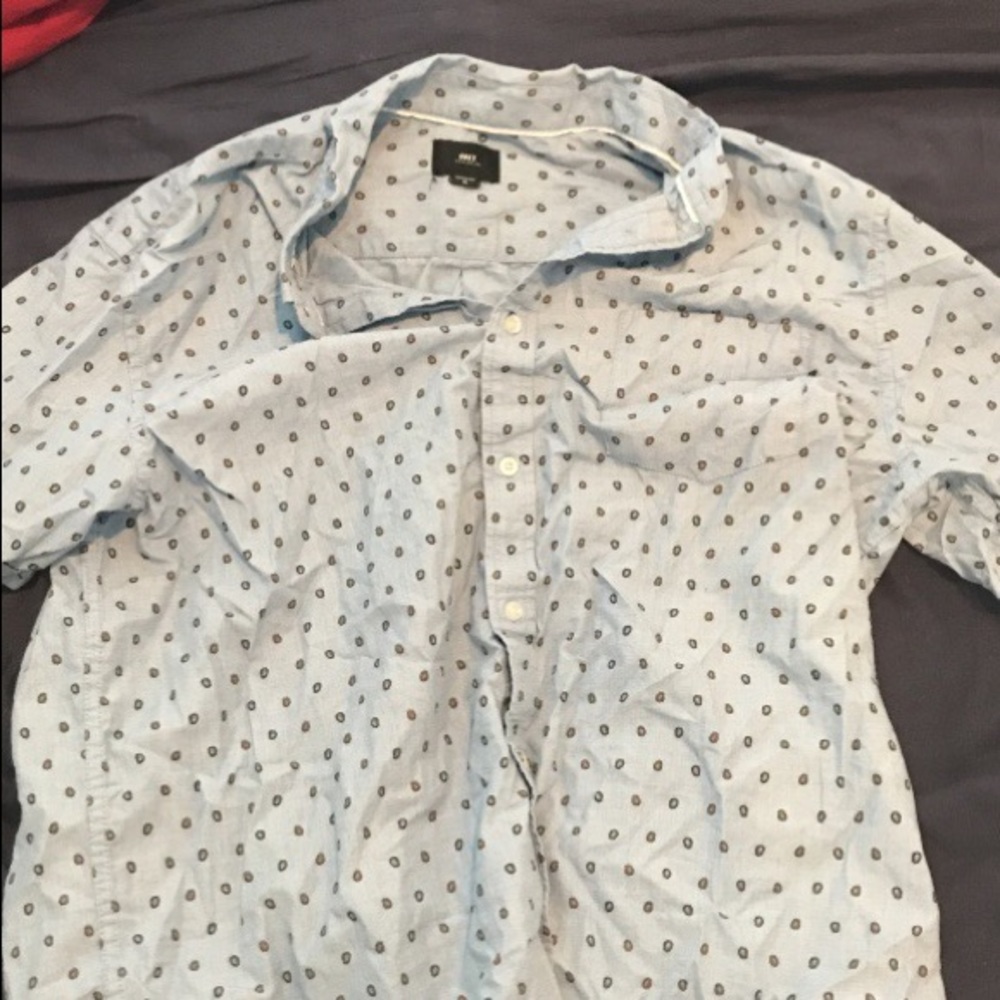 XL OBEY short sleeve button up
