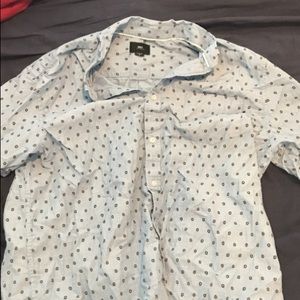 XL OBEY short sleeve button up