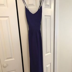 Beautiful backless maxi dress!