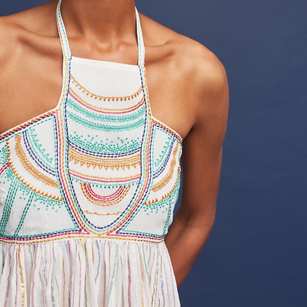 Anthropologie Itzel Halter Top