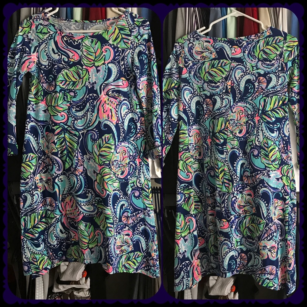 Edna Hanging With Fronds Dress