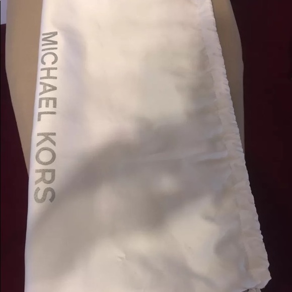 NWOT Medium Black MK Saffiano satchel - Picture 5 of 8