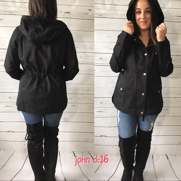 sale✔️Black utility jacket - Picture 3 of 5