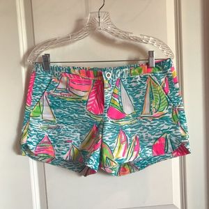 Lilly Pulitzer🌴 You Gotta Regatta neon shorts