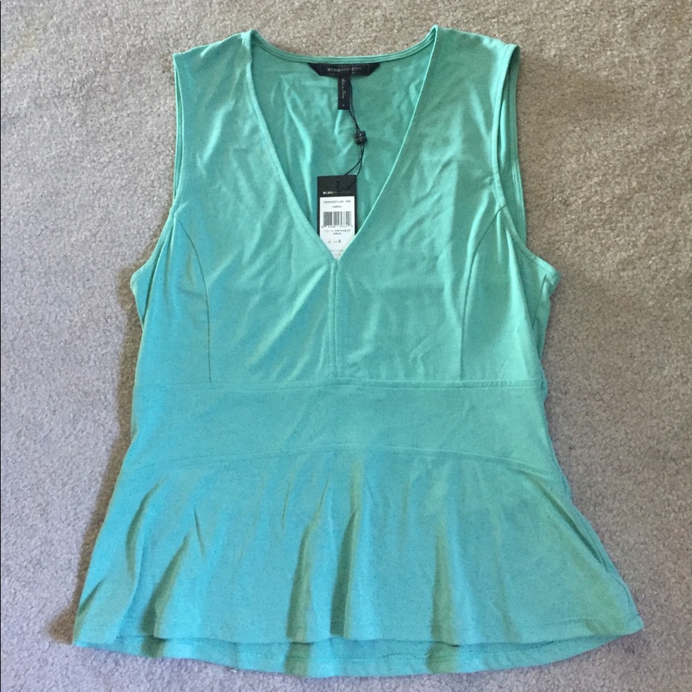 BCBG Generation Peplum style top