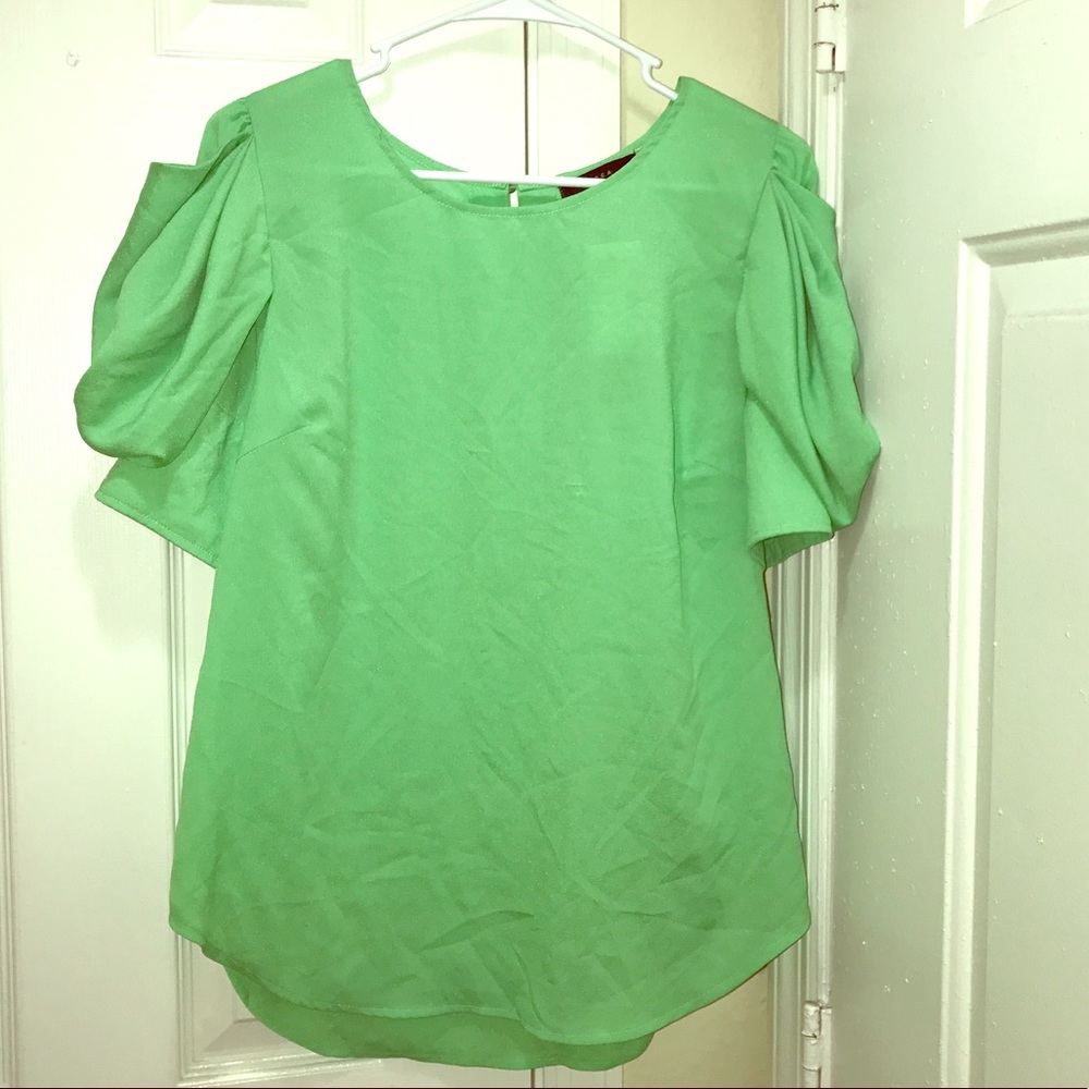 Idea Patel Green Blouse