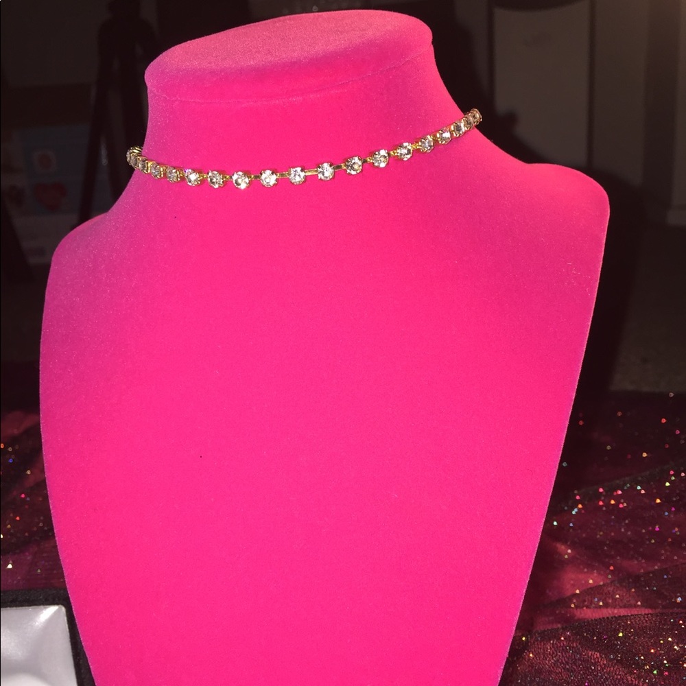 💋SALE✨• Rhinestone choker