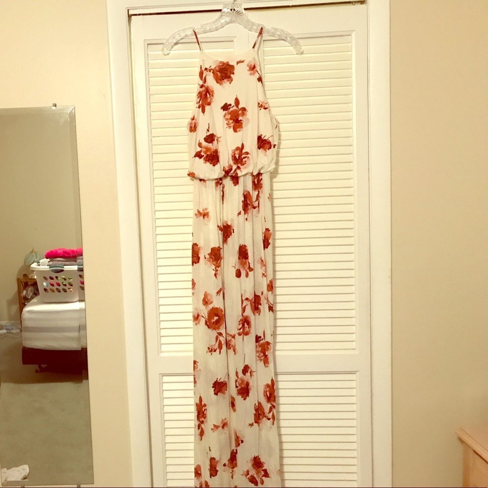 Summer maxi dress from lush boutique